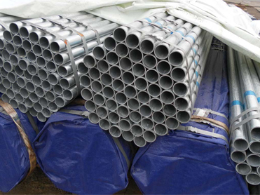 Galvanized pipe